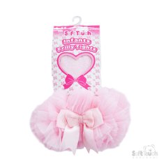 GT62-P: Pink Frilly Tights (NB-12 Months)